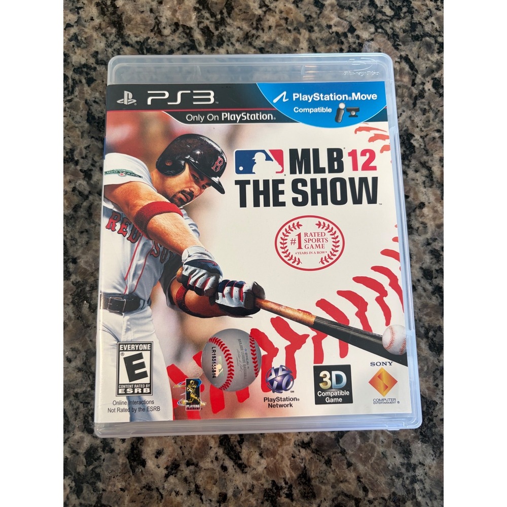 MLB 12 The Show Sony PlayStation 3 PS3 Baseball Video Game 2012 Untested - Picture 1 of 4